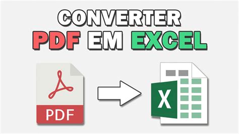 converter pdf em excel grátis